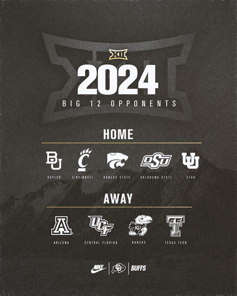 2024 Colorado Buffs Football Schedule - Ynes Amelita