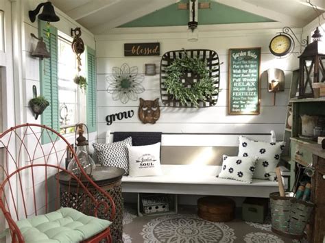 She Shed Interiors: Decorating Ideas to Get Excited About