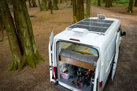 Bike Storage and Solar Power van conversion by Freedom Vans | Best ...