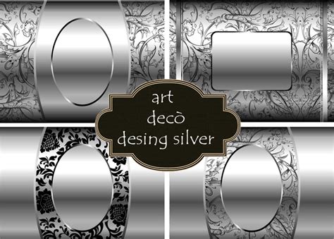 Second Life Marketplace - Art deco desing silver