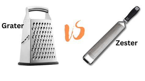 Zester Vs. Grater: Choosing the Right Tool for Your Kitchen – The Fairy ...