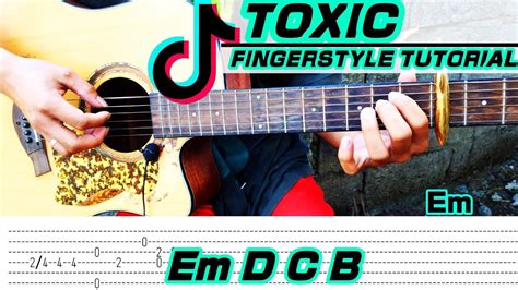 (BoyWithUke) TOXIC - Guitar Fingerstyle | Tabs + Chords Chords - Chordify