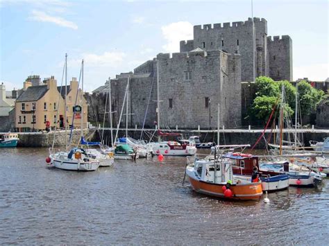 Castletown castle and harbor, Isle of Man | Harbours | Pinterest ...