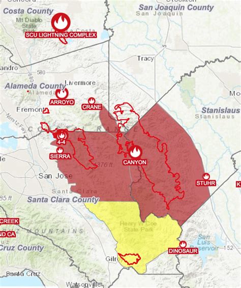 Cal Fire Evacuation Map