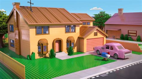 Wallpaper : rumah, LEGO, Simpsons, Mainan, bermain, perkebunan ...