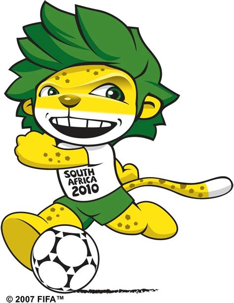 Zakumi (FIFA World Cup 2010 Mascot) | Футбол, Блог, Мифология