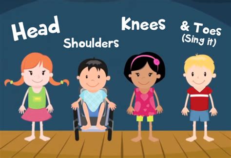 How To Teach Head Shoulders Knees & Toes (Sing It) - Super Simple