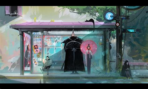 Bus Stop! by rossdraws on DeviantArt