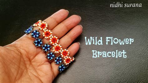 ⚜️ Beautiful Seed Bead Bracelet/ Choker || How to make Bracelet ...