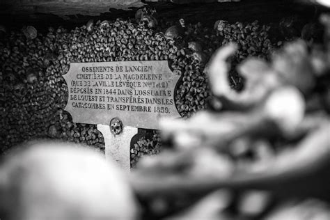 Photographing The Paris Catacombs