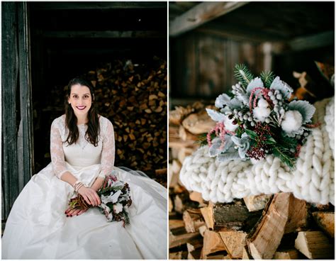 Winter Rustic Wedding Inspiration - Rustic Wedding Chic