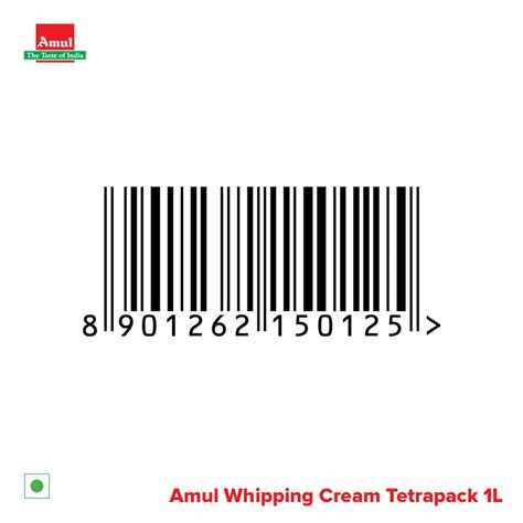 Amul Whipping Cream, 1 L