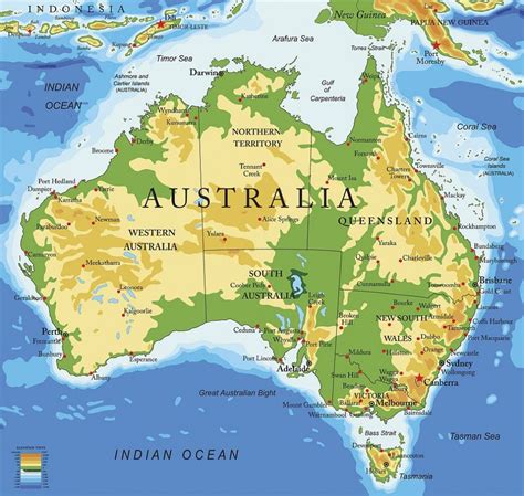 Австралийский английский | Australia map, Posters australia, Australia