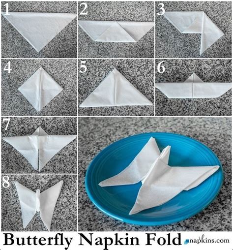 25+ Napkin Folding Techniques That Will Transform Your Dinner Table ...