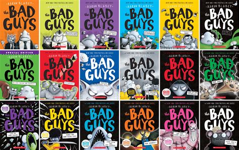 Bad Guys Complete Box Set: Illustrated Series Collection (Books 1-18 ...