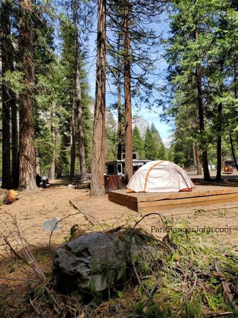 Lower Pines Campground - Yosemite National Park | Park Ranger John