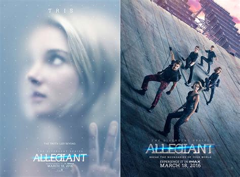 Divergent 'Allegiant' Movie Posters