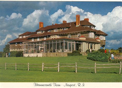 Hammersmith Farm Newport Rhode Island Postcard Cs2582