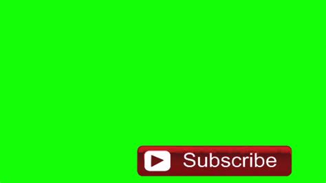 Subscribe button animation green screen - YouTube