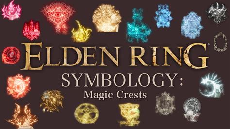 Elden Ring Symbology - Magic Crests - YouTube