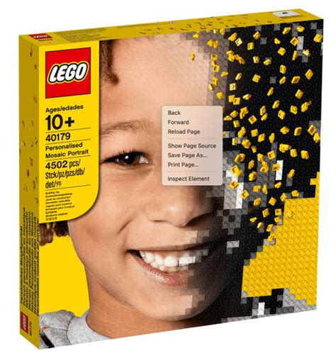 LEGO Mosaic Maker Now Available To Order Online