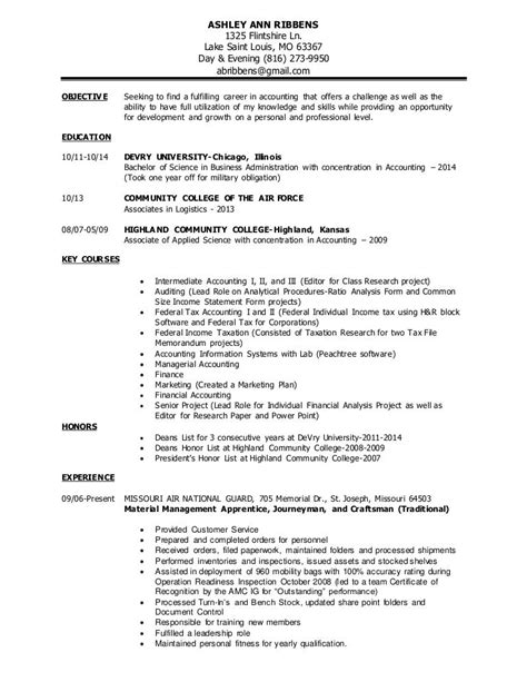 Accounting Resume