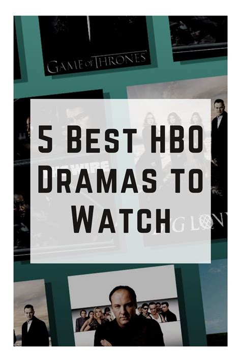 The best HBO dramas to watch | Hbo tv series, Best dramas, Hbo