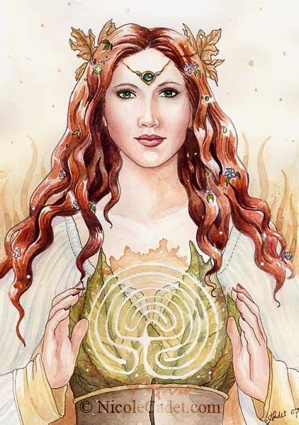 Labyrinth Goddess by =NicoleCadet on deviantART | Laberintos, Diosa ...