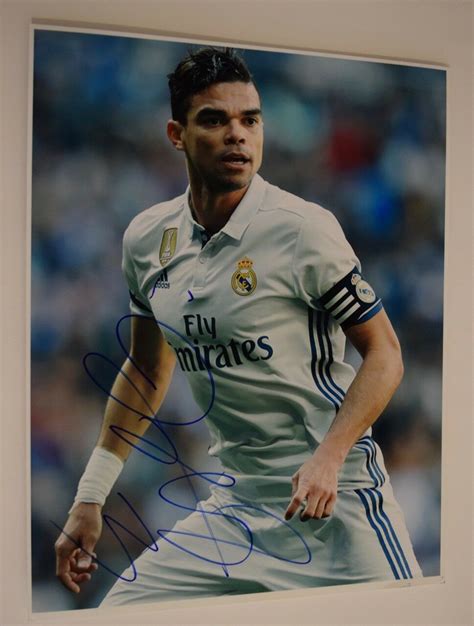 Pepe Signed Autographed 11x14 Photo REAL MADRID Portugal World Cup COA ...