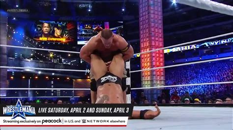 The Rock Vs John Cena Wrestlemania 29