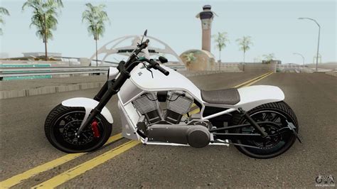 Western Motorcycle Nightblade (Stock) GTA V for GTA San Andreas