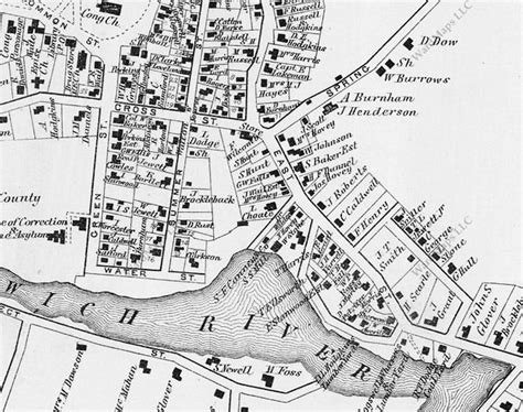 Water Street | Ipswich map, Ipswich, Historical photos