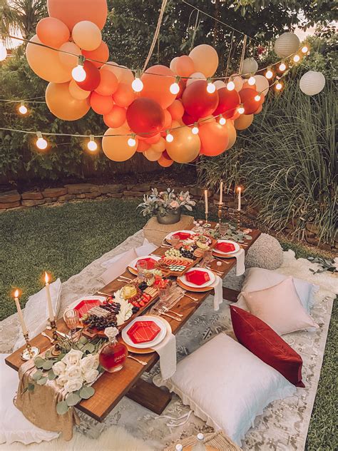 A Backyard Bohemian Dinner Party