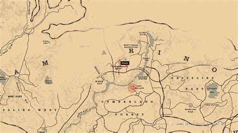 All Jack Hall Gang Treasure Map locations - Red Dead Redemption 2 ...