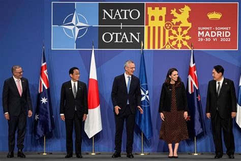 Asia-Pacific leaders at Nato summit a sign of strategic shift amid ...