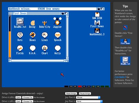 Browser-based Amiga 500 Emulator for Chrome – Review – Vintage is The ...