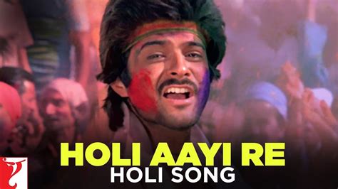 Holi Aayi Re | Holi Song | Mashaal | Anil Kapoor, Dilip Kumar, Waheeda ...