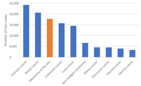 Skin Cancer Chart 2022