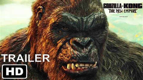 GODZILLA X KONG : THE NEW EMPIRE - Official Trailer (2024) | Warner ...