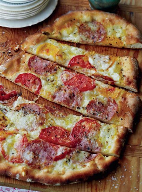 Curtis Stone | Tomato-Salami Pizza