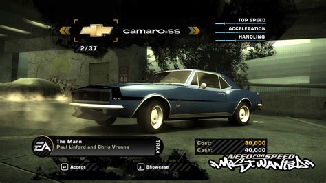 Nfs Most Wanted Blacklist All Cars