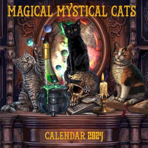 Magical Mystical Cats Calendar 2024: Enchanting Feline Fantasies Await ...