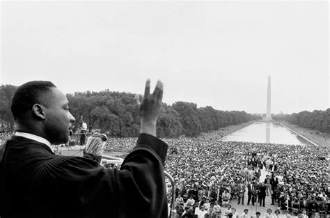 Martin Luther King speaking to crowds at the Prayer Pilgrimage for ...