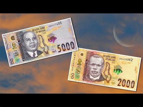 Malawi new 2000 and 5000 kwacha banknotes 2022 - YouTube