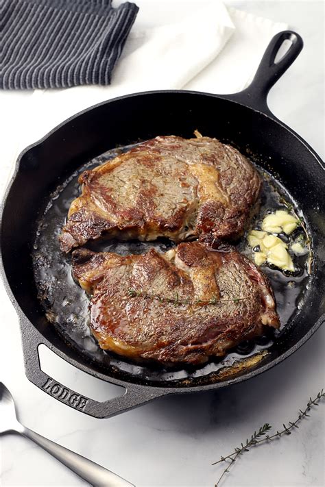 Pan Seared Ribeye With Homemade Compound Butter, 45% OFF