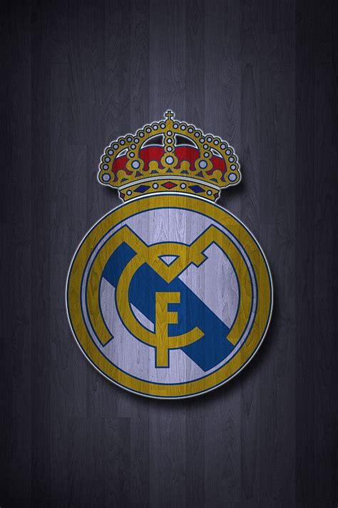 Real Madrid's logo!!!! | Real madrid, Wallpaper hd, Sepak bola