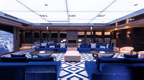 Luxury Mega Yacht Interior