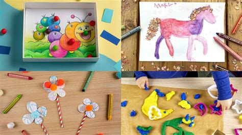 Creative activities for children - colouring, handicrafts, games ...