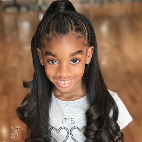 Beautiful Work Cute Straight Hairstyles For Little Black Girls Easy ...