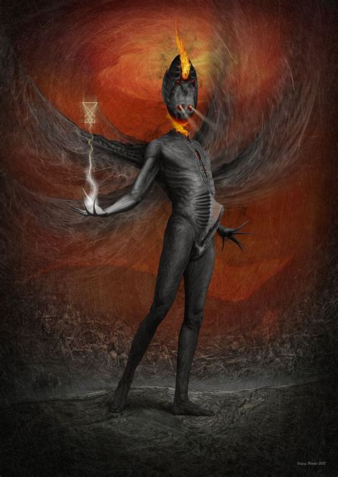 ArtStation - Lucifer, Valery Petelin | Scary art, Lucifer, Dark art